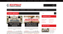 Desktop Screenshot of koopmanblog.com